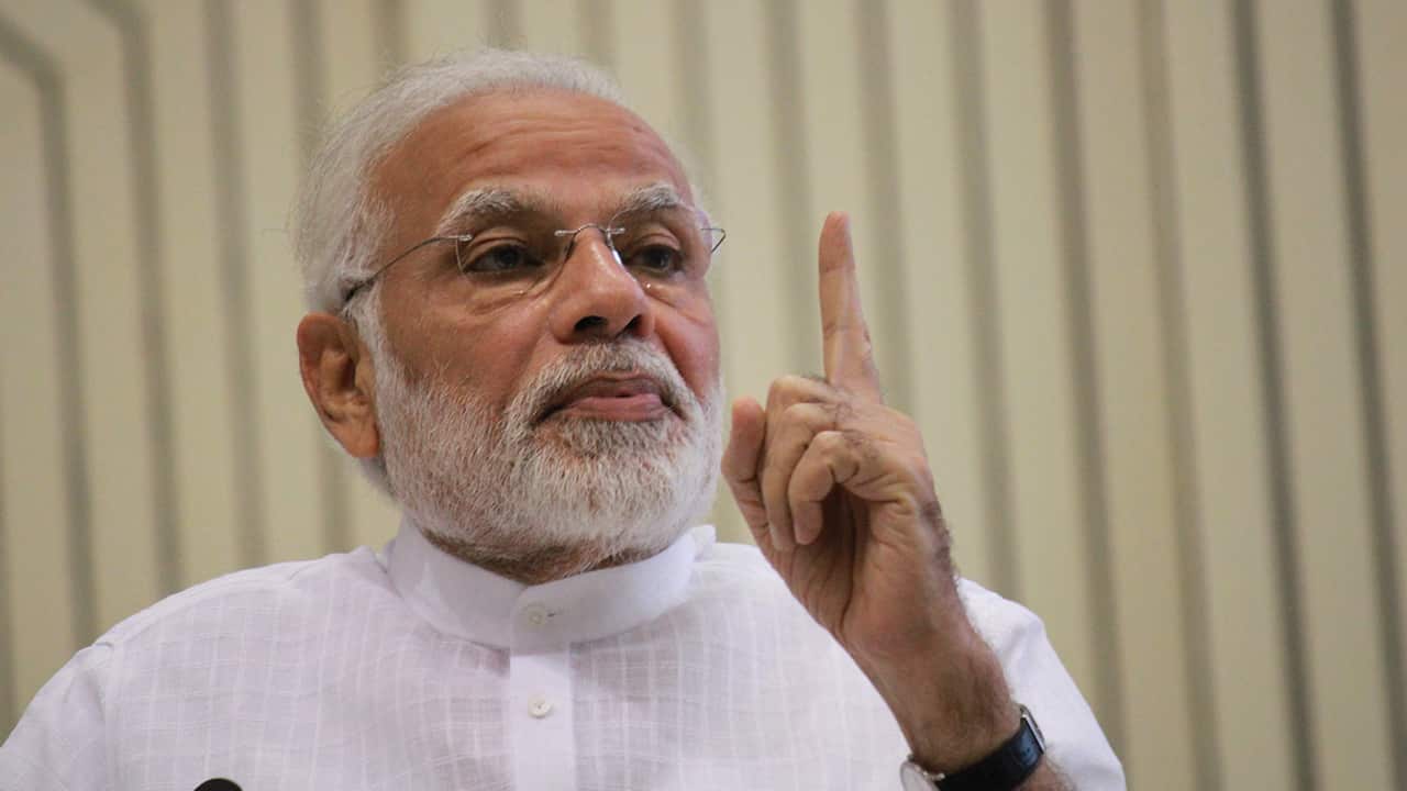 Photo of Indian Prime Minister Narendra Modi