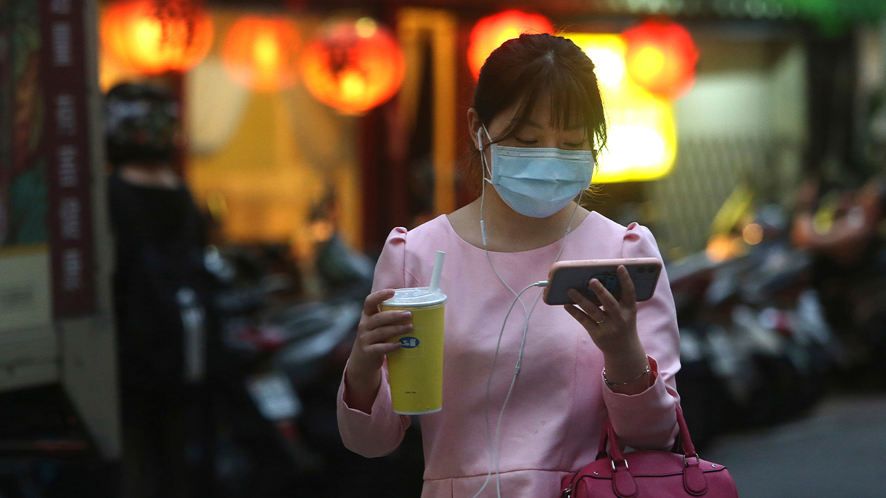 Photo of a woman in Taipei, Taiwan