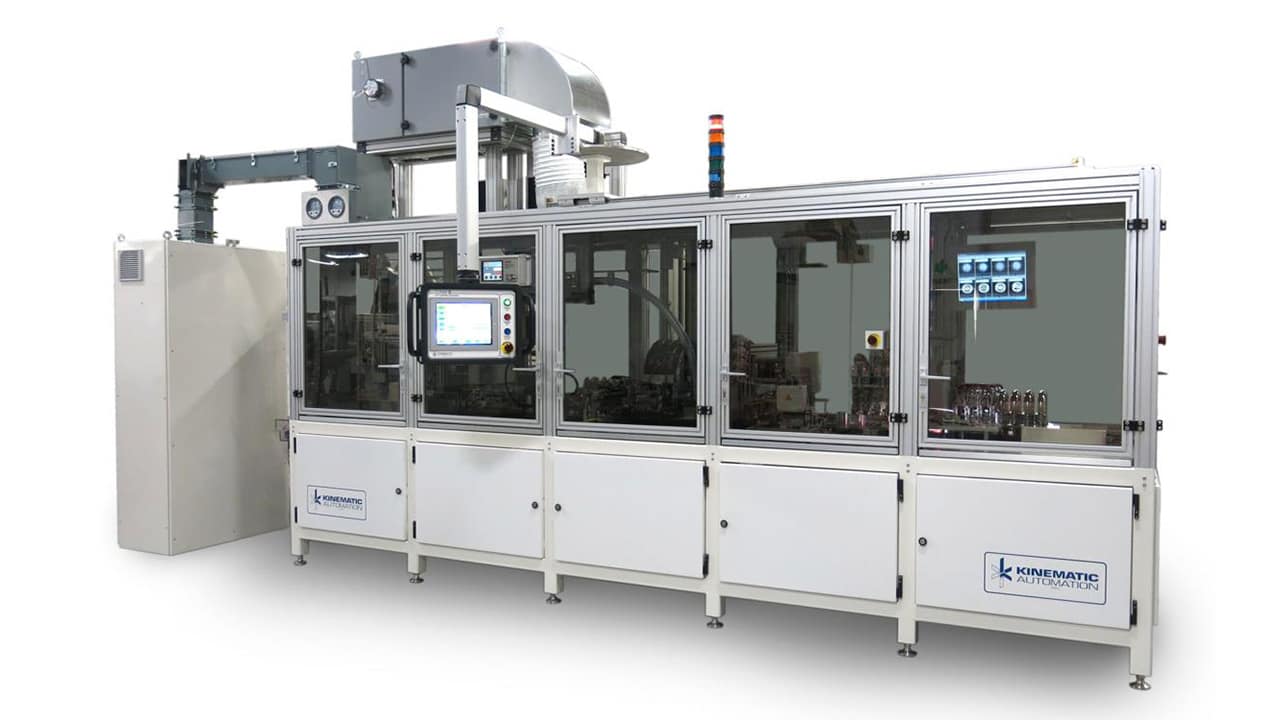 Photo of a concept for a machine that will help manufacture coronavirus test kits