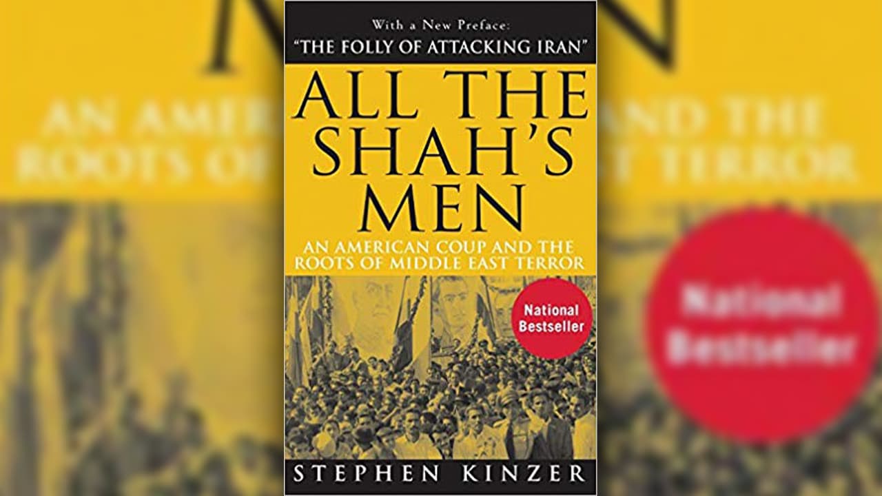 Photo of the cover of "All the Shah's Men" book