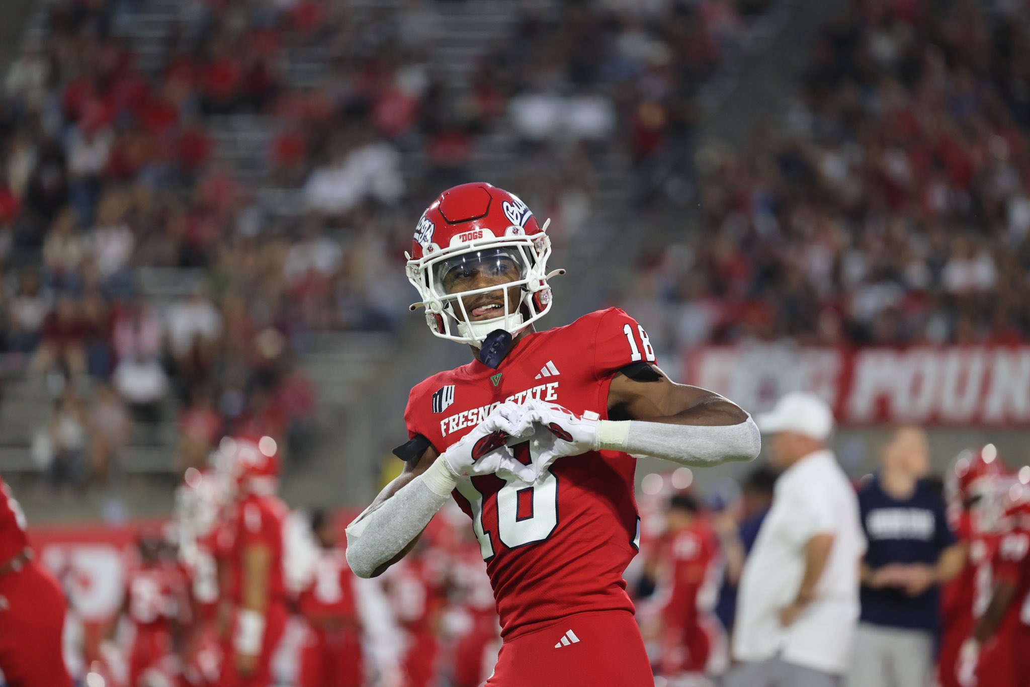 Fresno State wideout Jalen Moss