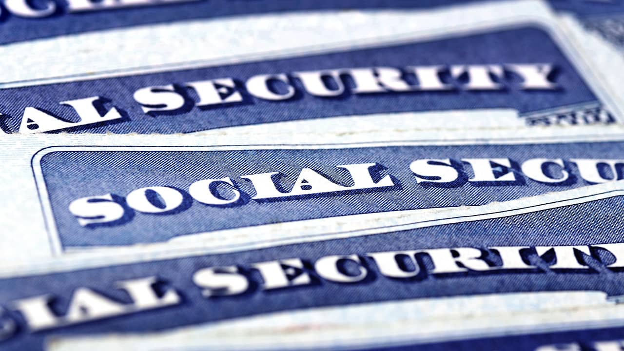 Photo of social security cards