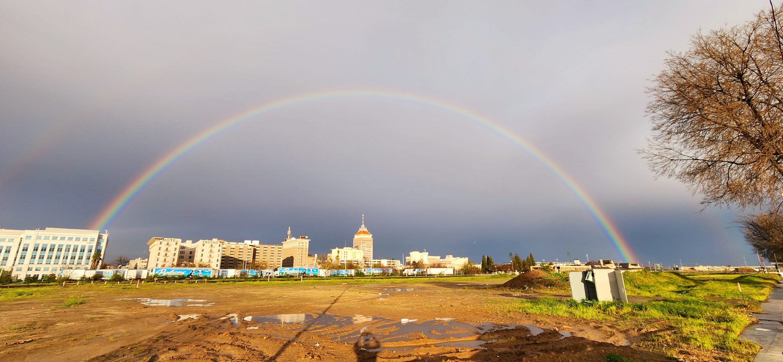 Fresno rainbow