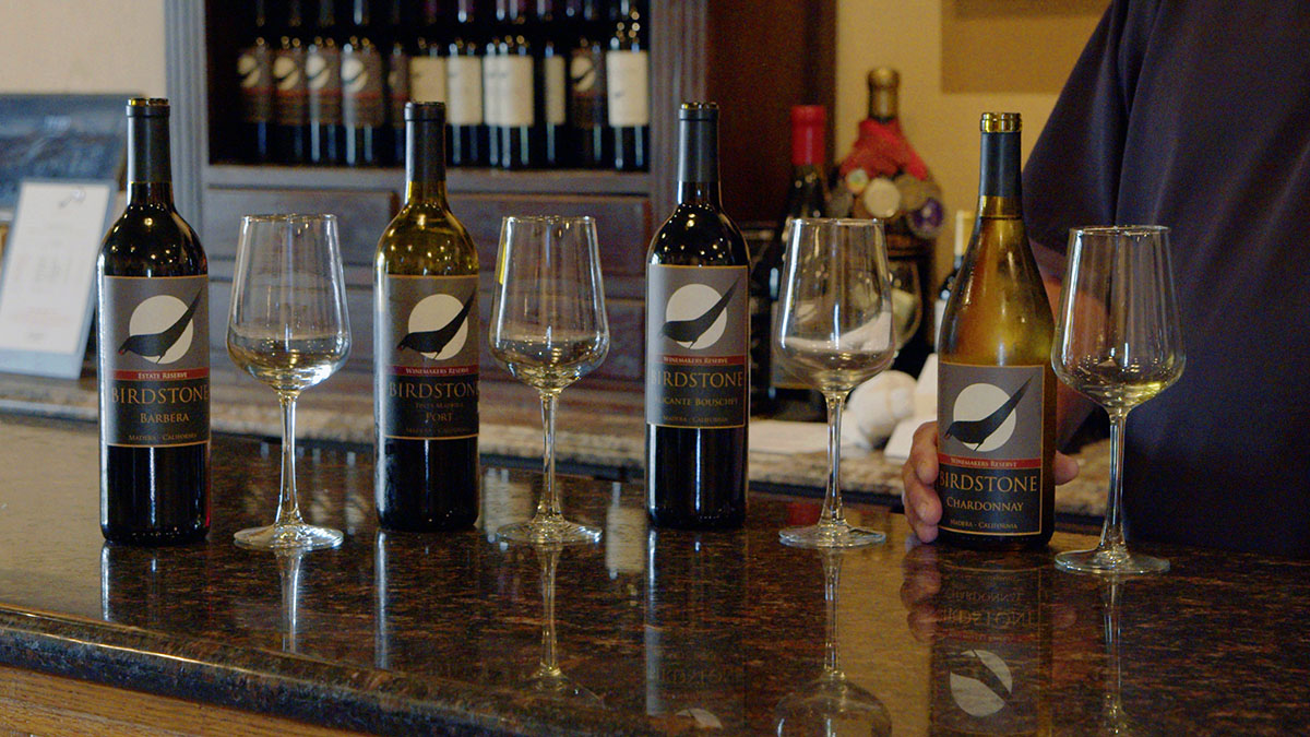 Birdstone's featured wines