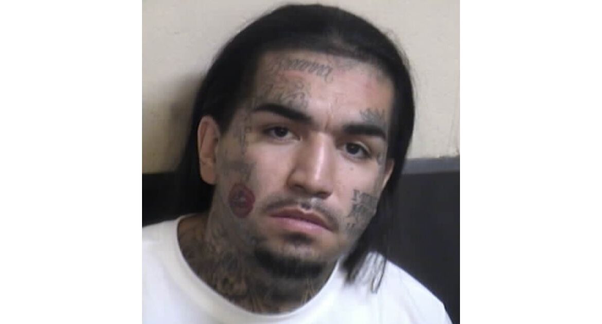 Fresno police have arrested Noah Devyn Rios, 26, a suspected gang member, for multiple shootings and violent crimes committed shortly after his release from prison in July 2024. (Fresno PD)