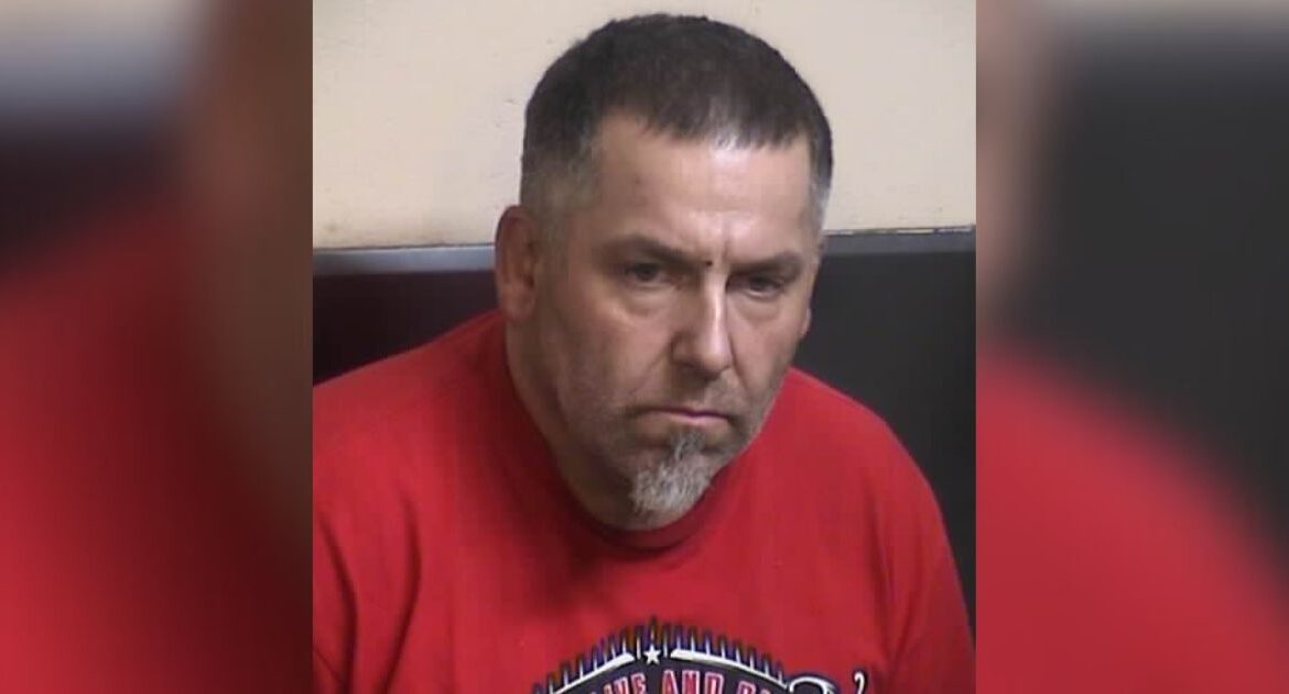 Jimmy Cervelli, 49, of Fresno was arrested Friday night following a high-speed chase that ended in a dramatic crash at the intersection of Palm and Sierra avenues. (Fresno County SO)
