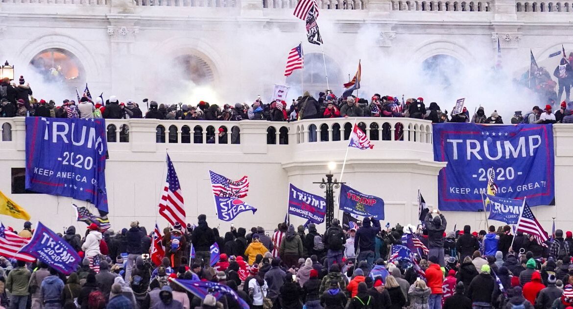 Rioters loyal to President Donald Trump storm the Capitol, Jan. 6, 2021, in Washington. (AP File)