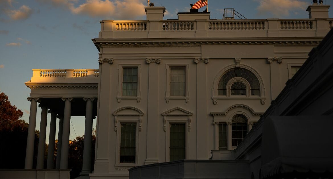 The White House in Washington, on Election Day, Nov. 5, 2024. While one president, the one actually still living in the White House, attends international summit meetings and brokers a Middle East cease-fire to cap his tenure, another president, the one who has not actually taken office yet, is busy conducting a foreign policy of his own from his Spanish-tiled Florida estate. (Tierney L. Cross/The New York Times)