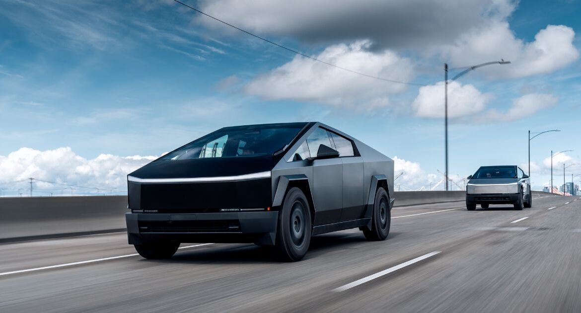Three people died and one was seriously injured when a Tesla Cybertruck crashed and caught fire in Piedmont, California. (Shutterstock)