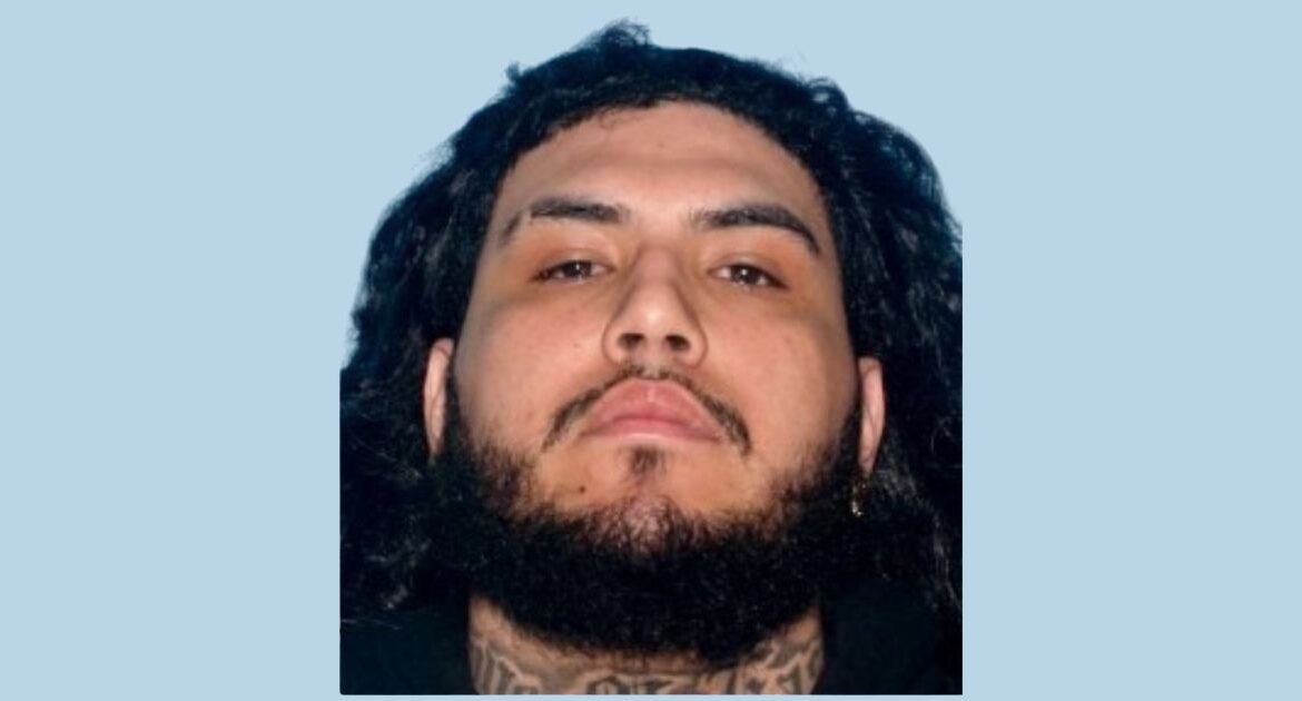 Fresno Police arrested Eduardo Ochoa, 30, on Friday, Nov. 29, 2024, after he fled from a stolen vehicle while wearing body armor and carrying a firearm. (Fresno PD)
