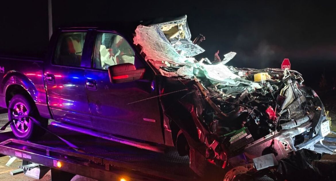 CHP is investigating a Fresno hit-and-run where a big rig driver fled after colliding with a pickup at North and Temperance. (CHP)