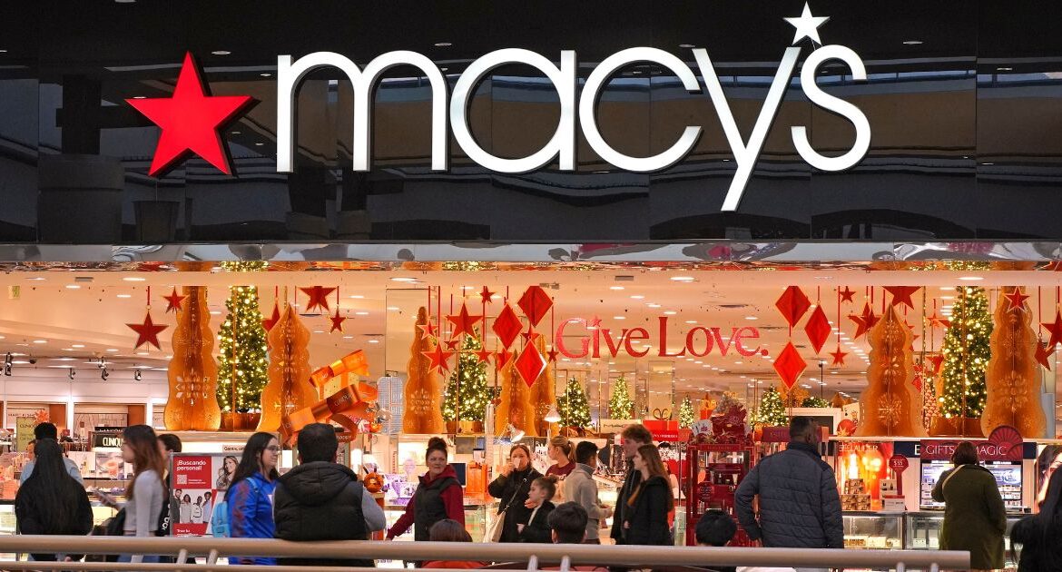 Black Friday shoppers at the Walden Galleria's Macy's in Buffalo, NY., Friday, Nov. 29, 2024. (AP/Gene J. Puskar)