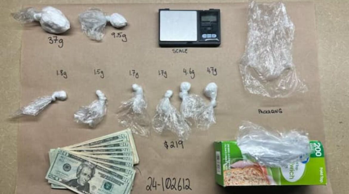 Visalia police arrested eight individuals, seized four firearms, and uncovered drugs and cash in a citywide targeted operation. (Visalia PD)