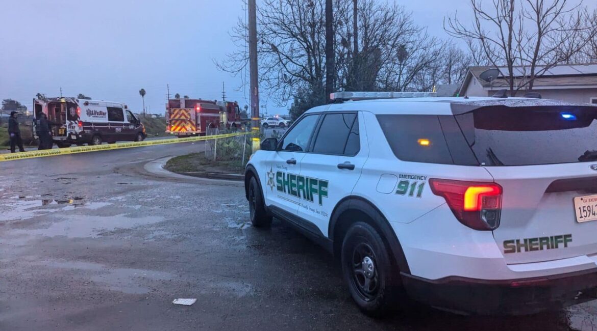 A victim was injured in a Pixley drive-by shooting early Friday, with the suspect fleeing in a silver or gray Toyota sedan. (Tulare County SO)