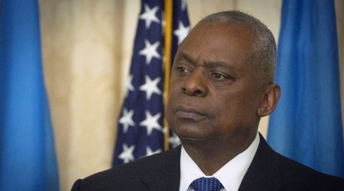 US Secretary of Defence Lloyd Austin makes a speech at Diplomatic Academy of Ukraine in Kyiv, Ukraine, Monday, Oct. 21, 2024. (AP File)