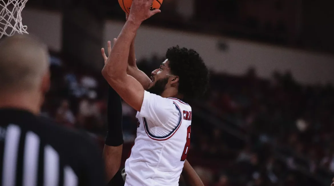 Fresno State forward Alex Crawford