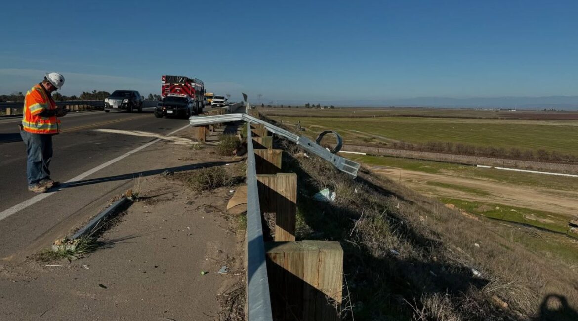 A 47-year-old Madera woman was arrested for DUI after crashing her Ford Explorer into a guardrail on Road 27 Sunday afternoon.