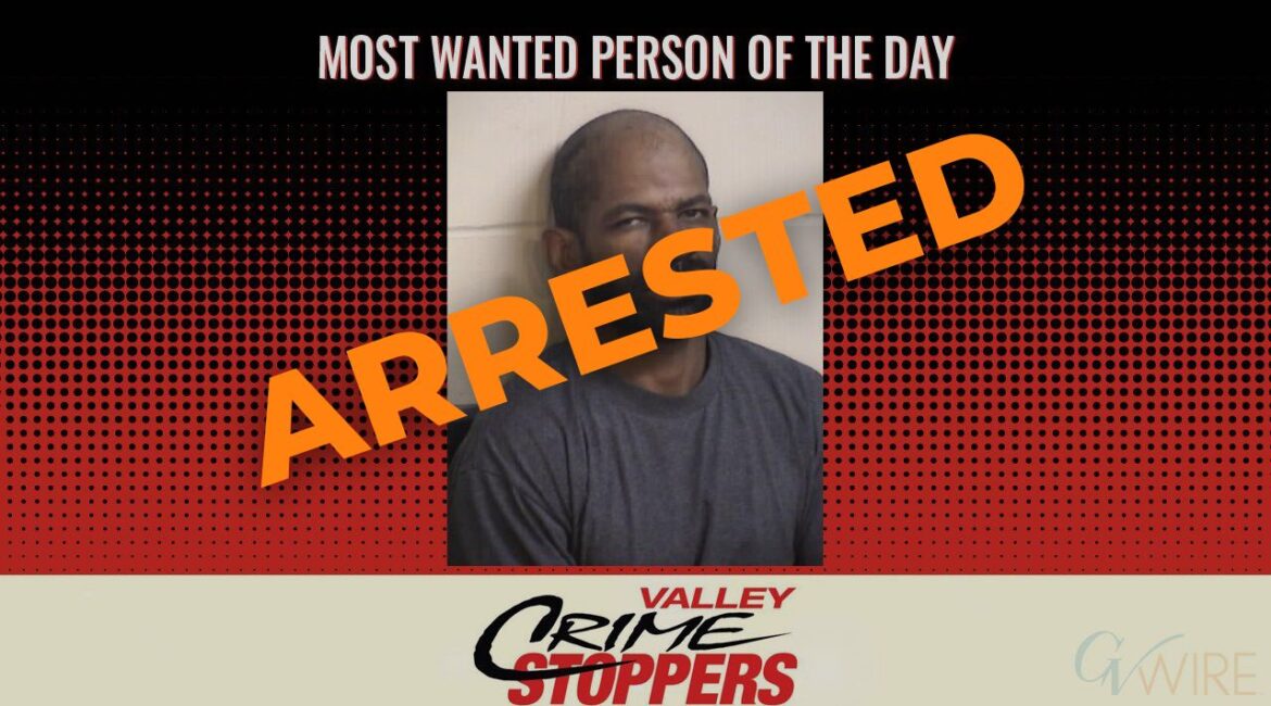 Authorities announced that Marquis Dennis Roberts, 45, was arrested in a no-bail felony warrant for false imprisonment by violence. (Valley Crime Stoppers)