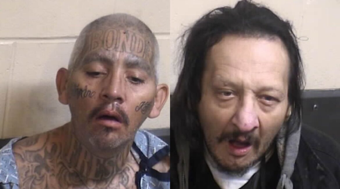 Robert Saldana, 42, and Gary Guerra, 55, are suspects in a shooting that killed Jonathan Franco, 43, in 2024. (Fresno County SO)