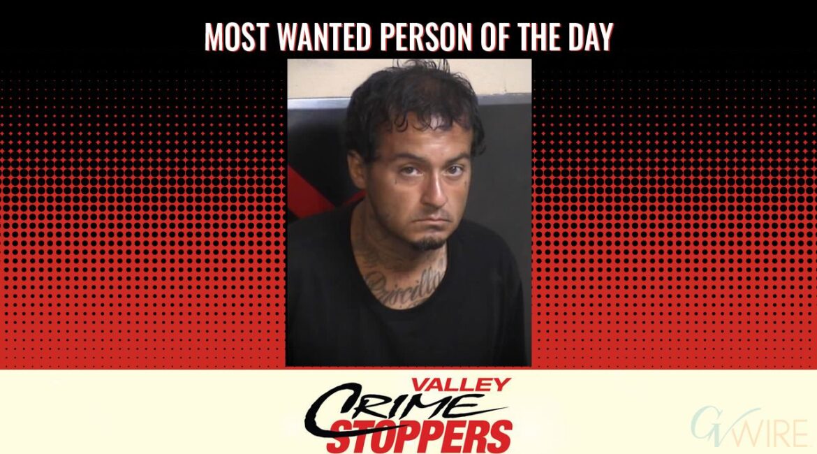 Nicholas Ryan Hernandez, 39, is Valley Crime Stoppers' Most Wanted of the Day for Jan. 22, 2025. (Valley Crime Stoppers)