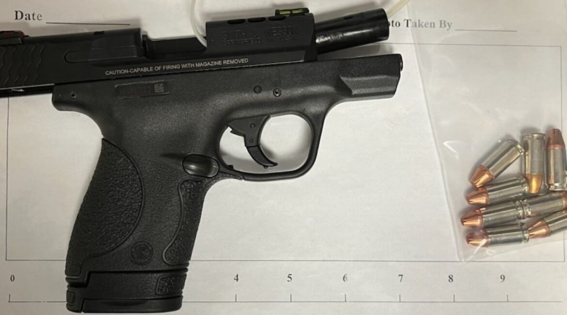The TSA at the Fresno-Yosemite International Airport discovered the first firearm of the year on Wednesday, Jan. 23, 2025. (TSA)