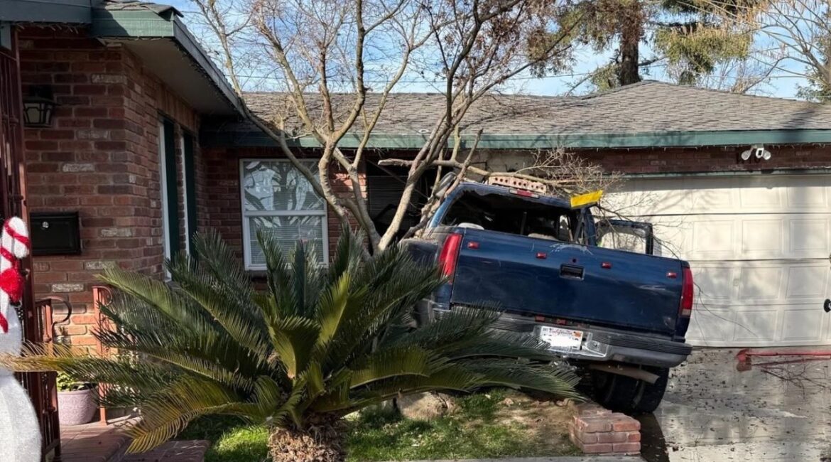 Alfredo Rodriguez-Zavala, 23, was arrested Friday, Jan. 24, 2025, after crashing into a Visalia home and fleeing the scene. (Visalia PD)