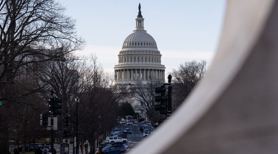 The U.S. Capitol in Washington on the morning of Tuesday, Jan. 28, 2025. The Trump administration’s budget office has ordered a pause in grants, loans and other federal financial assistance, according to a memo sent to government agencies on Monday. (Eric Lee/The New York Times)