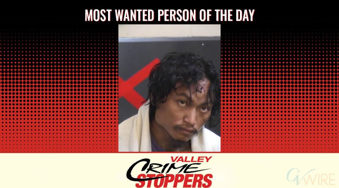 Authorities are seeking Bousen Chanthalangsy, wanted for grand theft; call Crime Stoppers at 498-STOP with anonymous tips. (Valley Crime Stoppers)