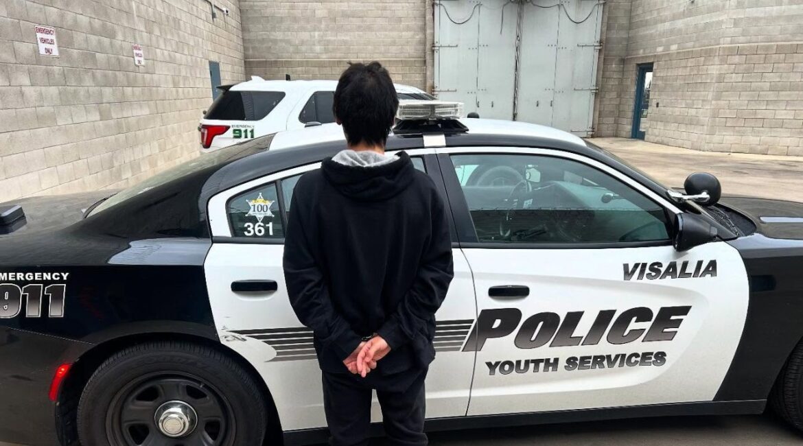 A Visalia man was arrested Monday, Feb. 10, 2025, for possessing child sexual abuse material following a tip from a national watchdog group, police said. (Visalia PD)