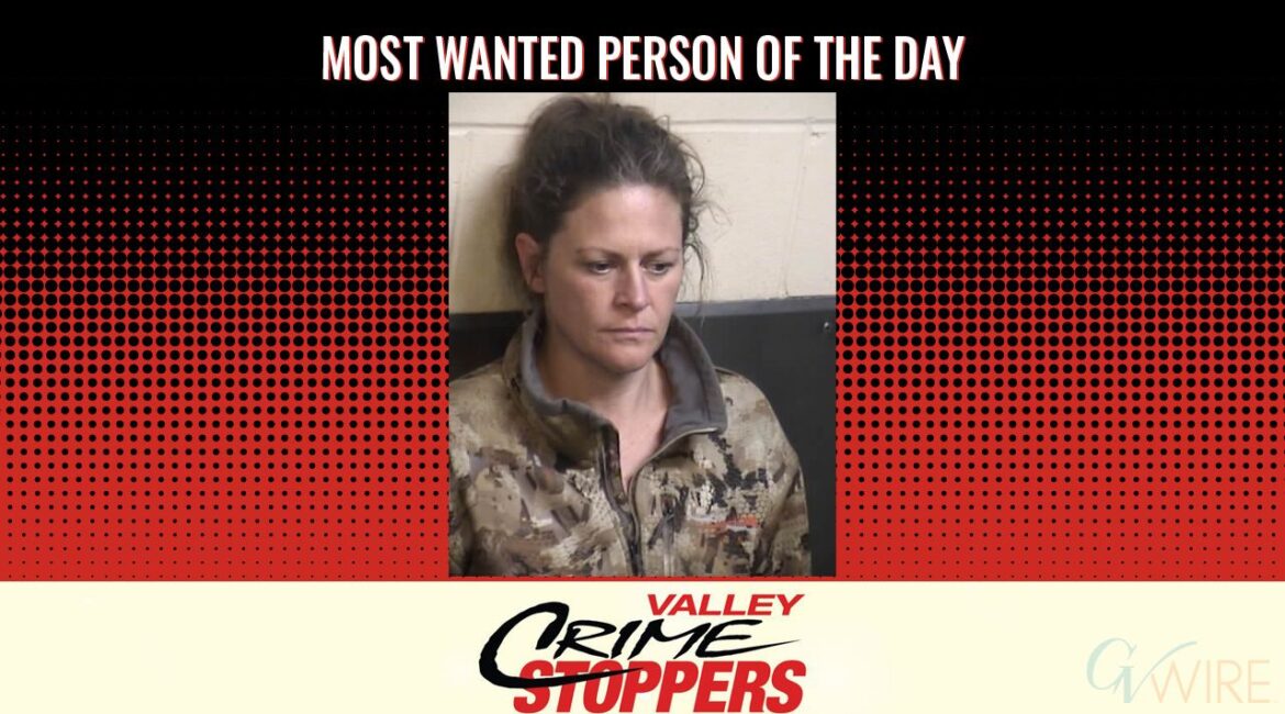 Jessica Lynn Leon is Valley Crime Stoppers' Most Wanted Person of the Day for Feb. 12, 2025. (Valley Crimes Stoppers)