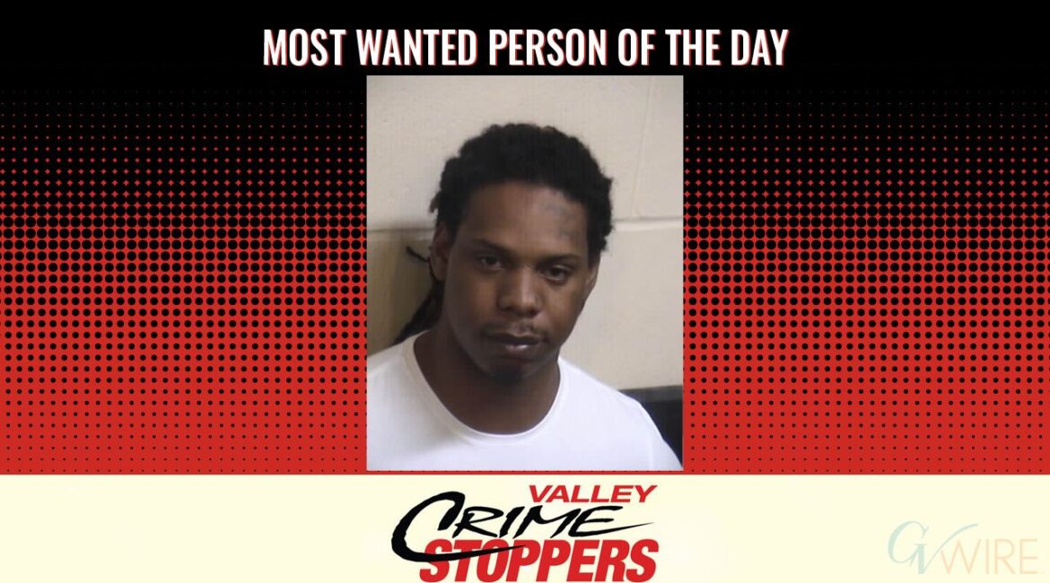 Keith Jubarey Walker is Valley Crime Stoppers' Most Wanted Person of the Day for Feb. 20, 2025. (Valley Crimes Stoppers)