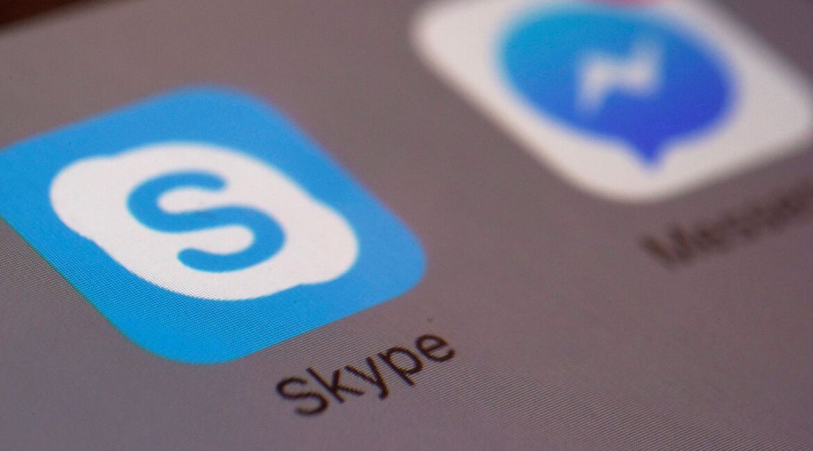 Microsoft will retire Skype in May, moving its services to Teams as part of a broader shift in online communication. (AP File)