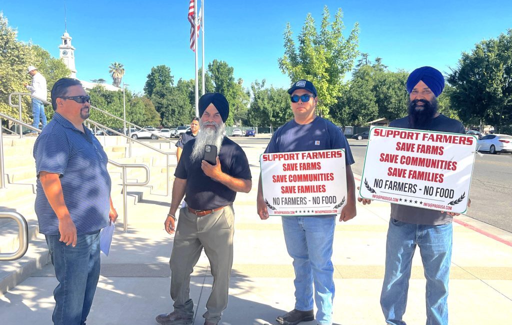 Madera County Farmers Protest