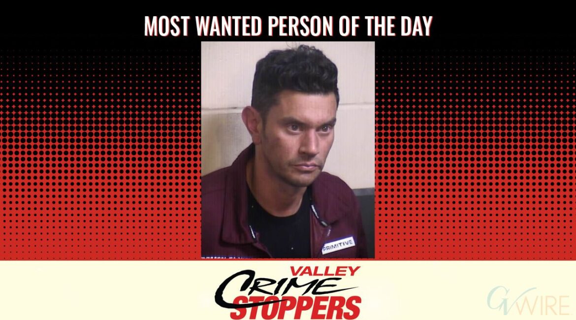Anthony David King is Valley Crime Stoppers' Most Wanted Person of the Day for March 18, 2025. (Valley Crimes Stoppers)