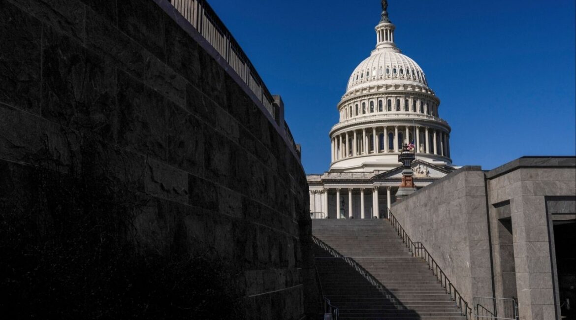 The U.S. Capitol building in Washington, March 18, 2025. The United States could run out of cash to continue paying its bills by mid-July if Congress does not take action to raise or suspend the nation’s debt limit, according to an analysis on Monday, March 24, 2025, by the Bipartisan Policy Center. (Eric Lee/The New York Times)
