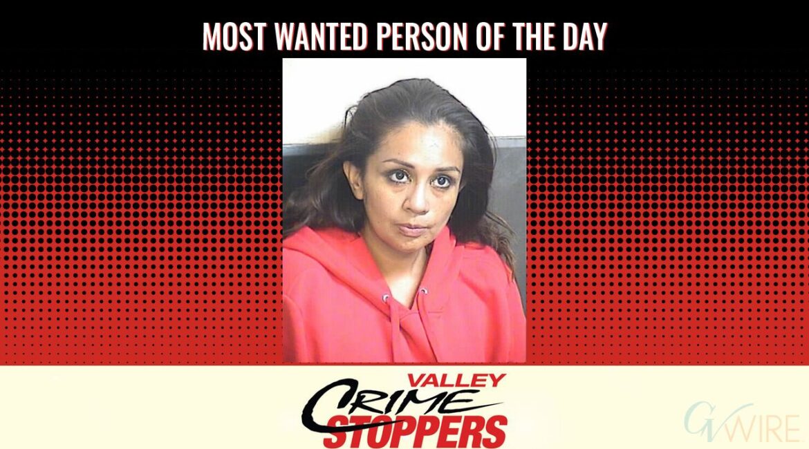 Erika Raeleen Esquibel is Valley Crime Stoppers' Most Wanted Person of the Day for March 26, 2025. (Valley Crimes Stoppers)