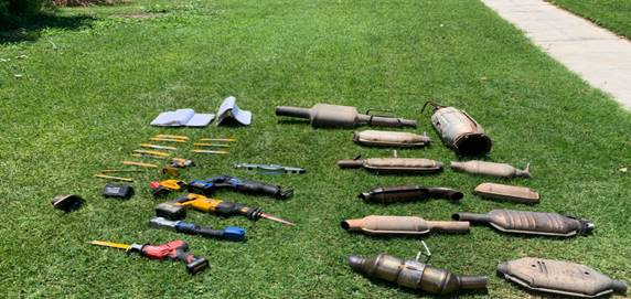 Fresno Catalytic Converter Thefts 