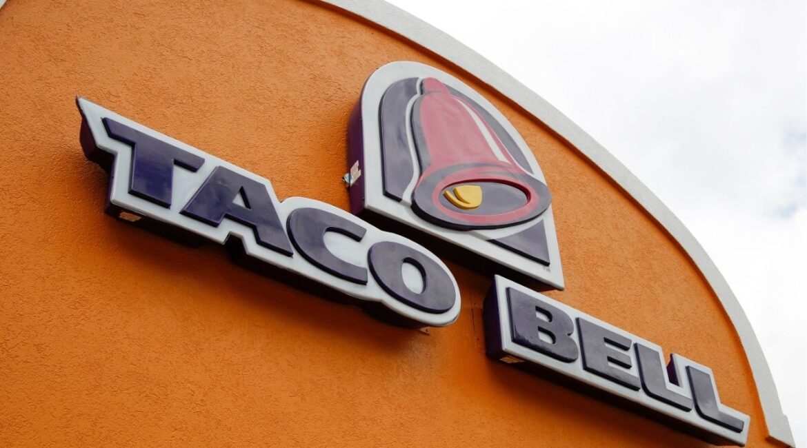 A sign hangs at a Taco Bell on May 23, 2014, in Mount Lebanon, Pa. (AP File)