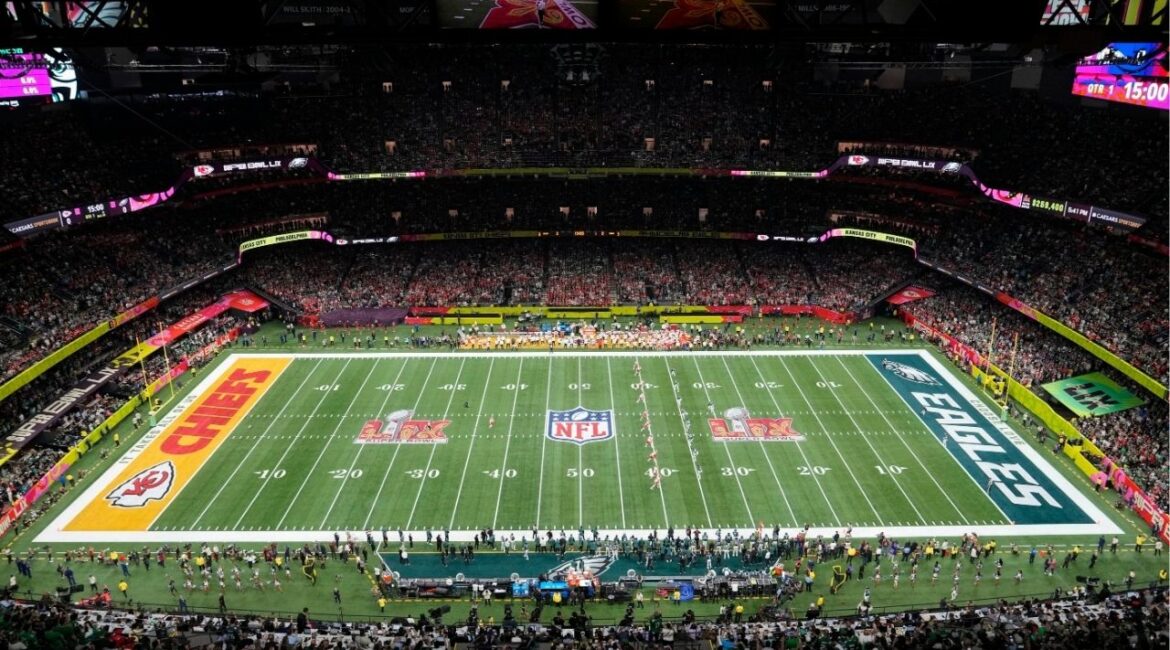 The Kansas City Chiefs kickoff to the Philadelphia Eagles at the start of the NFL Super Bowl 59 football game, Sunday, Feb. 9, 2025, in New Orleans. (AP File)