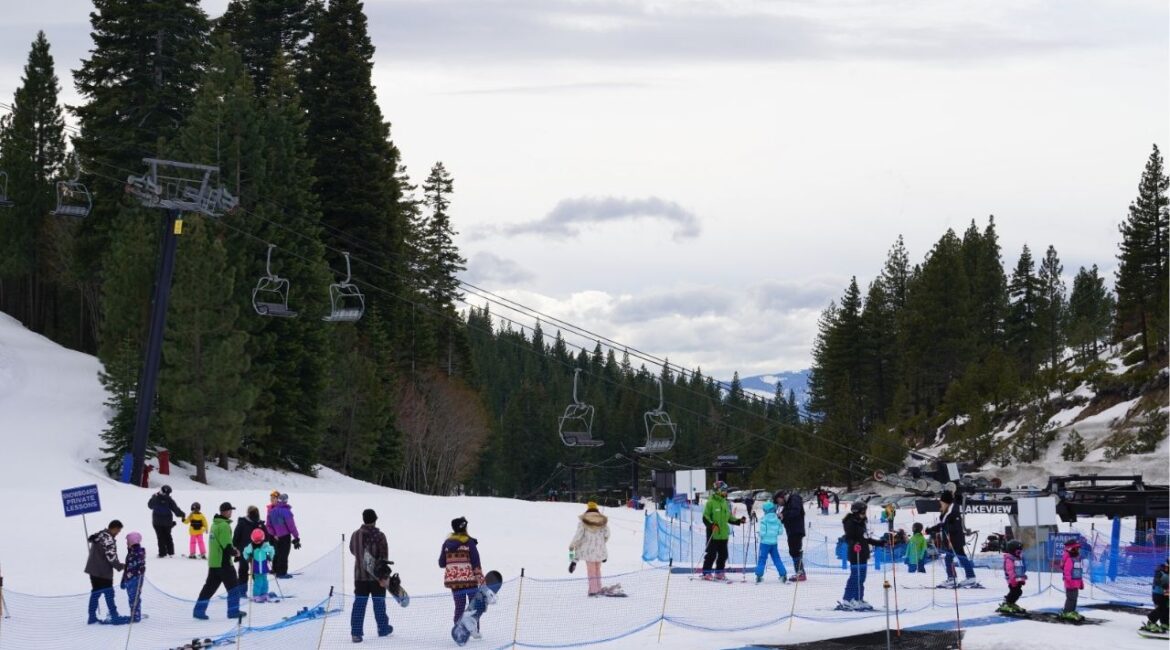 Photo of Incline Village, Nevada, taken on Feb. 2, 2029. A 7-year-old girl, Adelyn Grimes of Reno, was killed by a falling boulder while climbing a hillside at Diamond Peak ski resort in Incline Village, Nevada, over the weekend. (Shutterstock)