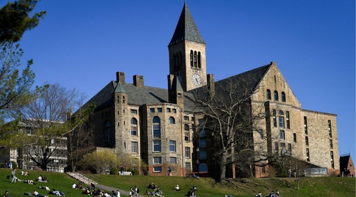 The campus of Cornell University in Ithaca, N.Y., April 10, 2023. The Trump administration has frozen more than $1 billion in funding for Cornell and $790 million for Northwestern amid civil rights investigations into both schools, two administration officials said. (Heather Ainsworth/The New York Times)