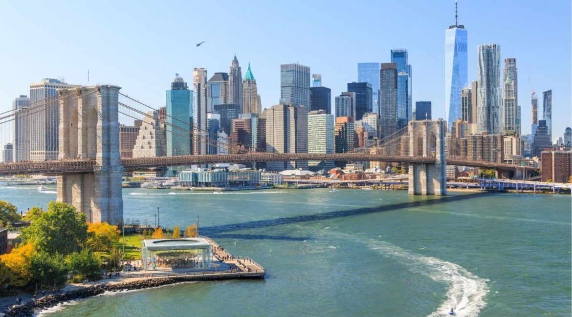 A helicopter crashed into the Hudson River near Manhattan on Thursday afternoon, prompting a rescue response from fire department crews and multiple boats. (Shutterstock)