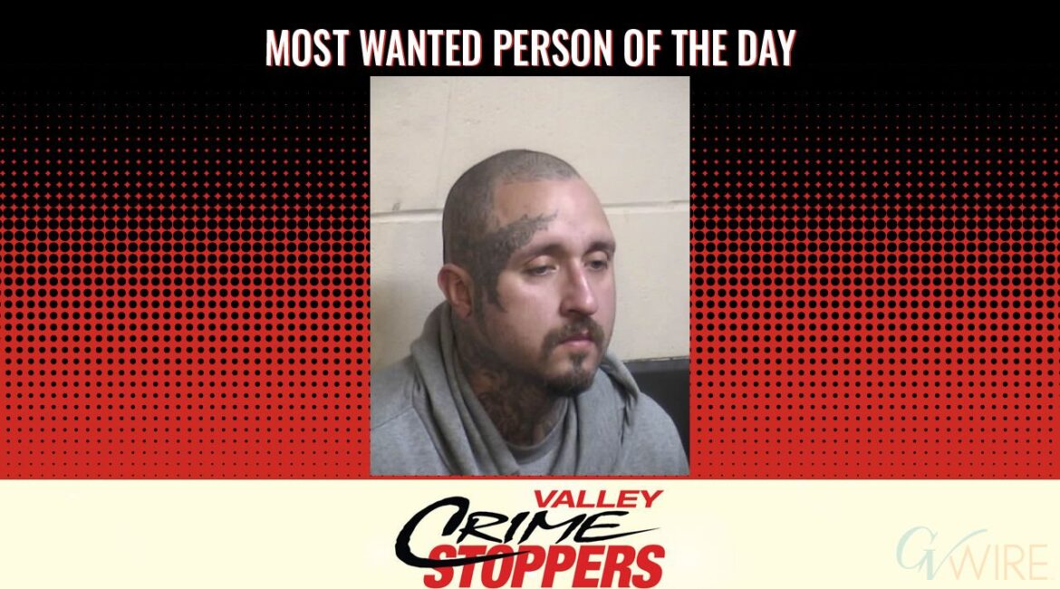 Ronnie Brian Davison is Valley Crime Stoppers' Most Wanted Person of the Day for April 11, 2025. (Valley Crimes Stoppers)