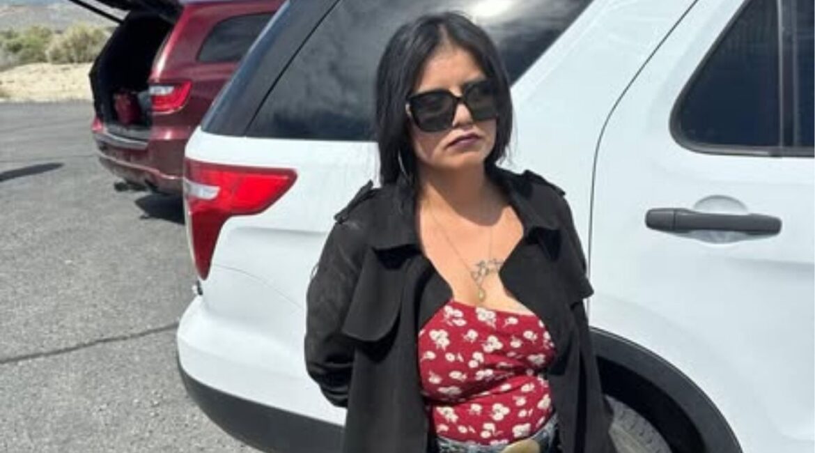 Leticia Salas, 37, of Porterville, was arrested in Kern County after fleeing the scene of a stabbing and assault in Pixley on Friday, April 11, 2025, and now faces charges of attempted murder and felony assault. (Tulare County SO)