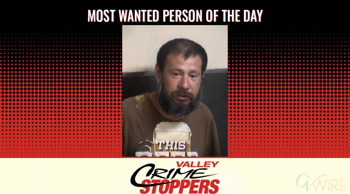 Emmanuel Tomas Garcia is Valley Crime Stoppers' Most Wanted Person of the Day for April 14, 2025. (Valley Crimes Stoppers)