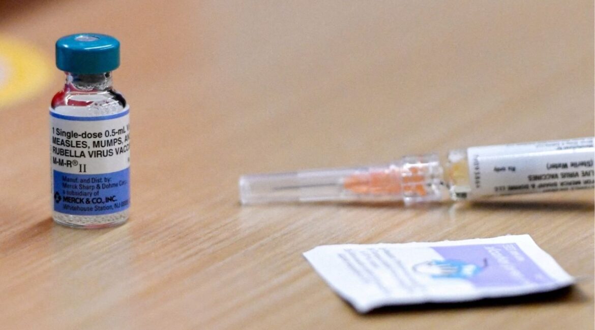 A view shows MMR vaccine at the City of Lubbock Health Department in Lubbock, Texas, U.S. February 27, 2025. (REUTERS File)