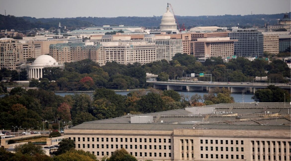The Pentagon building is seen in Arlington, Virginia, U.S. October 9, 2020. (REUTERS File)