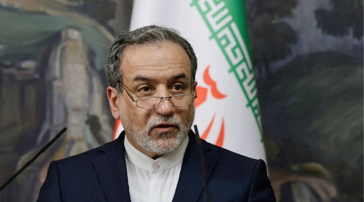 Iran's Foreign Minister Abbas Araqchi attends a press conference following a meeting with Russia's Foreign Minister Sergei Lavrov in Moscow, Russia, April 18, 2025. (Tatyana Makeyeva/Pool via REUTERS)
