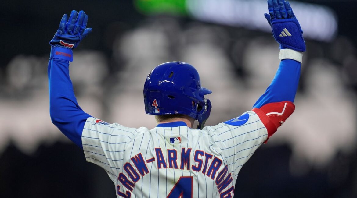 Pete Crow-Armstrong Celebrates