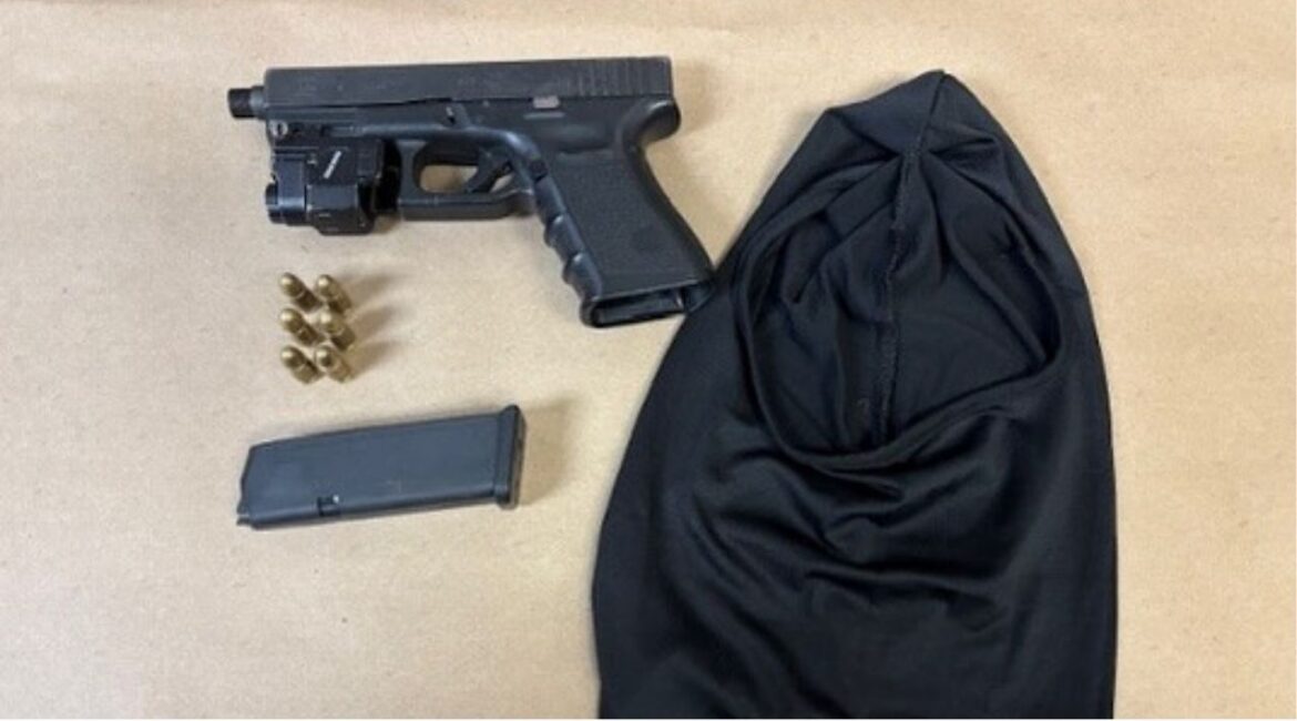 Fresno police arrested a 16-year-old boy on multiple charges after finding a stolen handgun in his waistband during a patrol in Southeast Fresno. (Fresno PD)